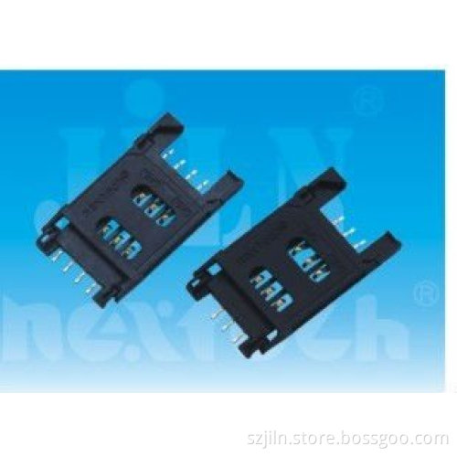 reverse cover type 6pin/8 pin flip card